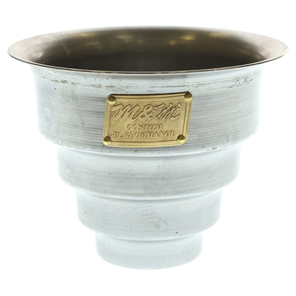 m&m(エムアンドエム) ×MASSES POT TYPE 8 - CLIFF STEEL / SMALL マシス クリフ 鉄鉢 ポット シルバー