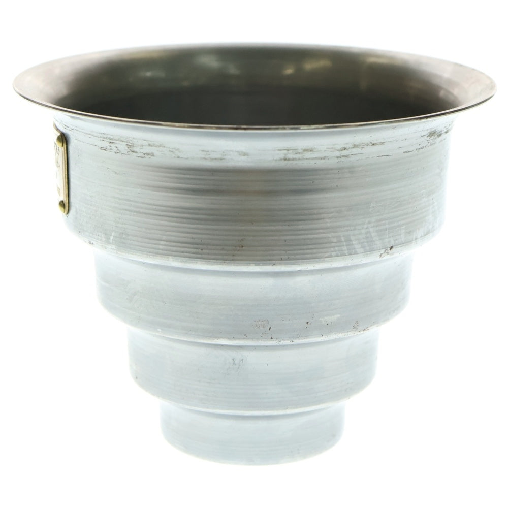 m&m(エムアンドエム) ×MASSES POT TYPE 8 - CLIFF STEEL / SMALL マシス クリフ 鉄鉢 ポット シルバー