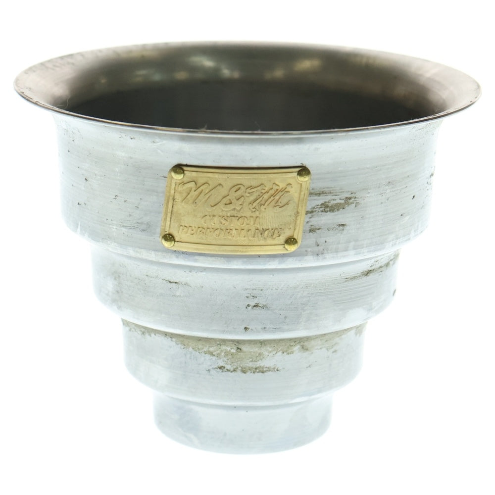 m&m(エムアンドエム) ×MASSES POT TYPE 8 - CLIFF STEEL / SMALL マシス クリフ 鉄鉢 ポット シルバー