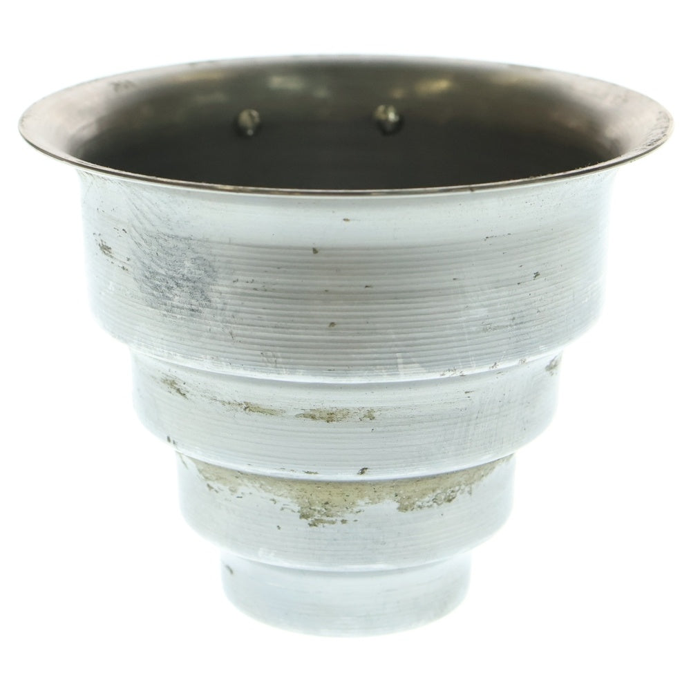 m&m(エムアンドエム) ×MASSES POT TYPE 8 - CLIFF STEEL / SMALL マシス クリフ 鉄鉢 ポット シルバー