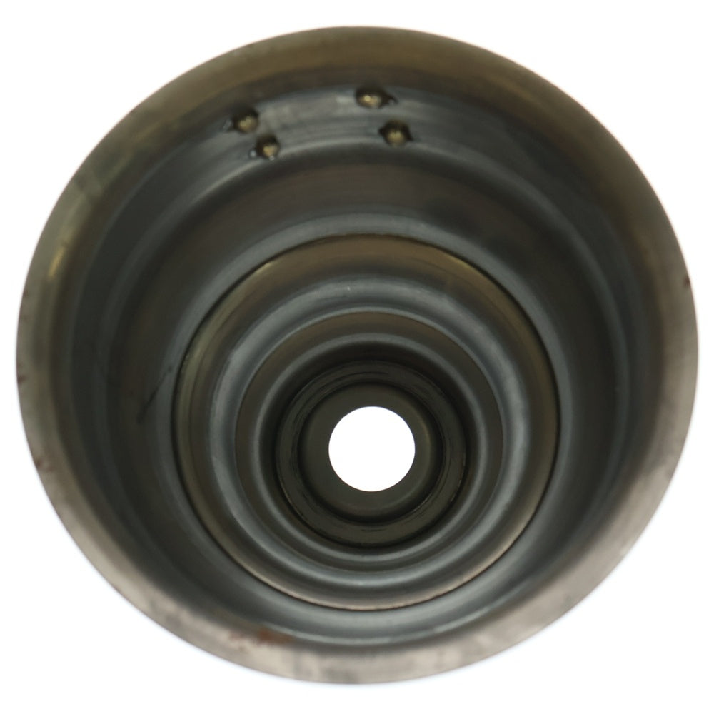 m&m(エムアンドエム) ×MASSES POT TYPE 5 - Conch STEEL / SMALL マシス コンク 鉄鉢 ポット シルバー