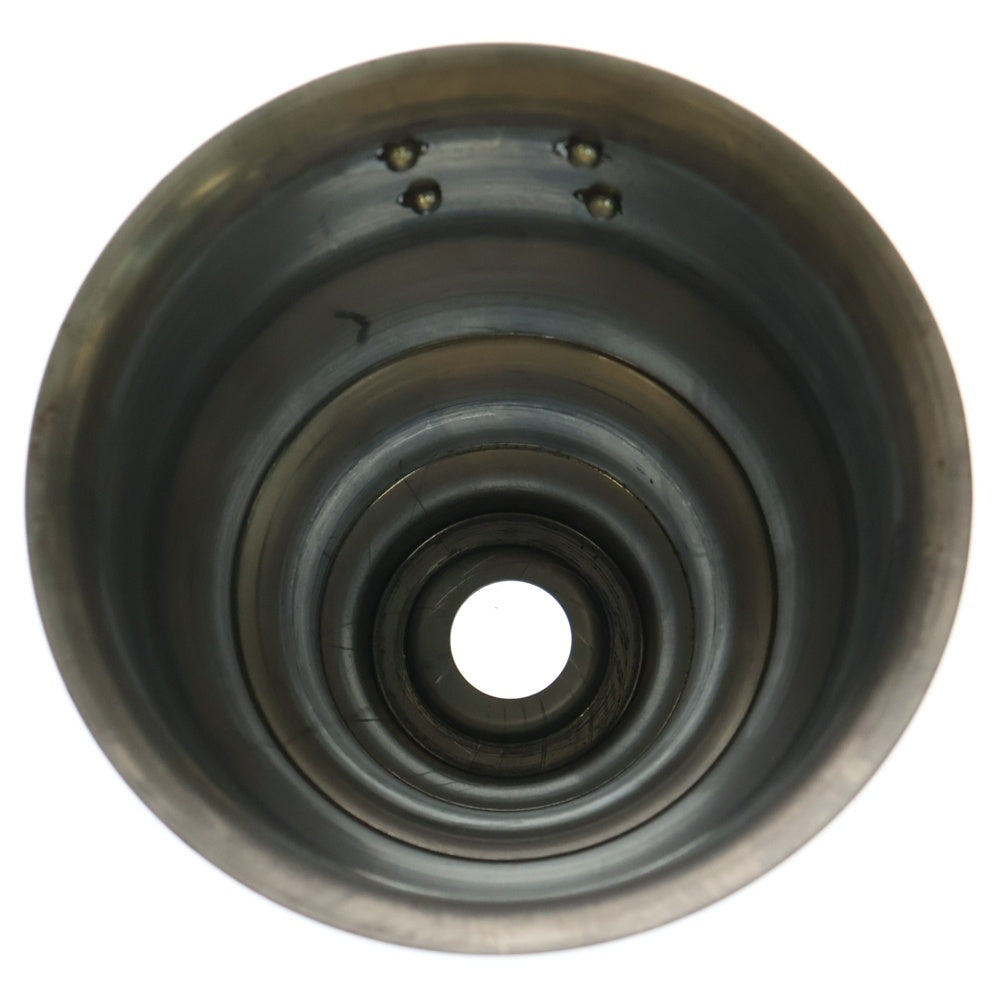 m&m(エムアンドエム) ×MASSES POT TYPE 5 - Conch STEEL / SMALL マシス コンク 鉄鉢 ポット シルバー