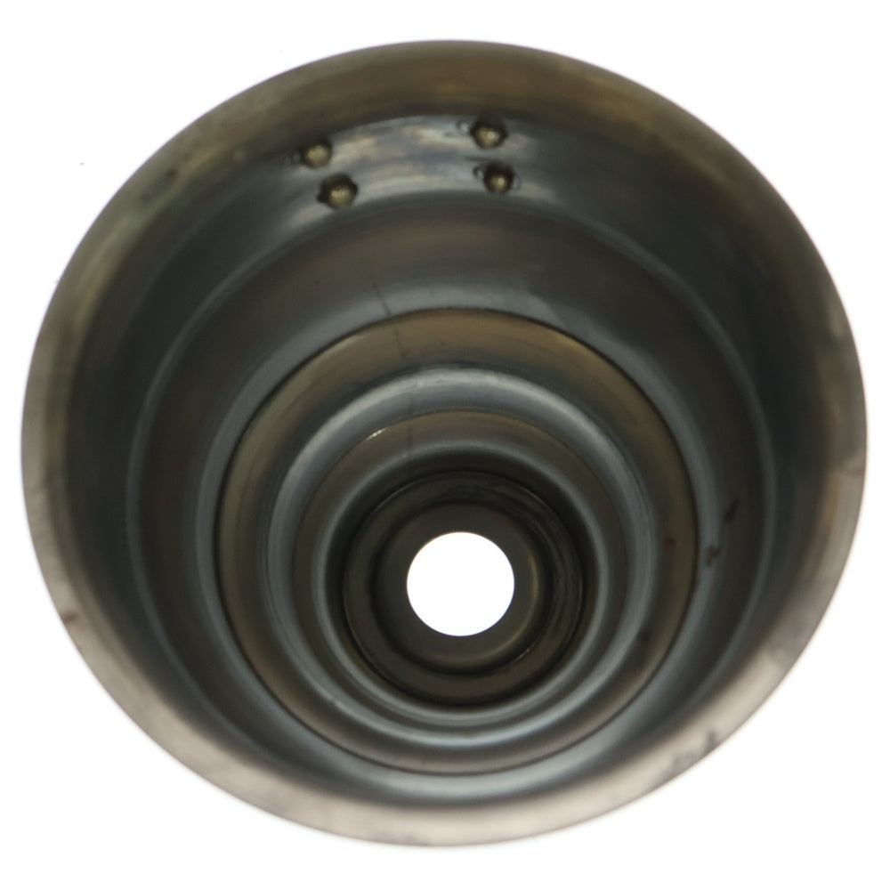 m&m(エムアンドエム) ×MASSES POT TYPE 5 - Conch STEEL / SMALL マシス コンク 鉄鉢 ポット シルバー