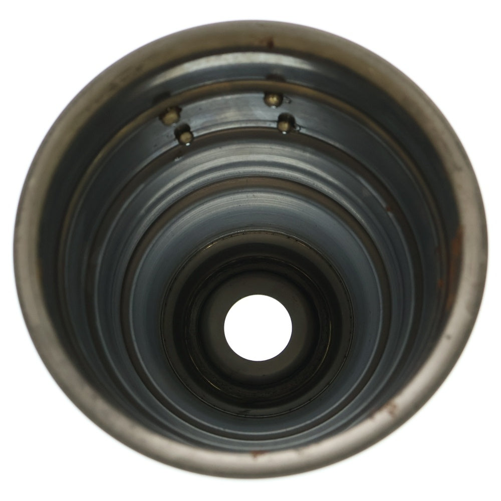 m&m(エムアンドエム) ×MASSES POT TYPE 1 - Chrysails STEEL / SMALL マシス クリサリス 鉄鉢 ポット シルバー