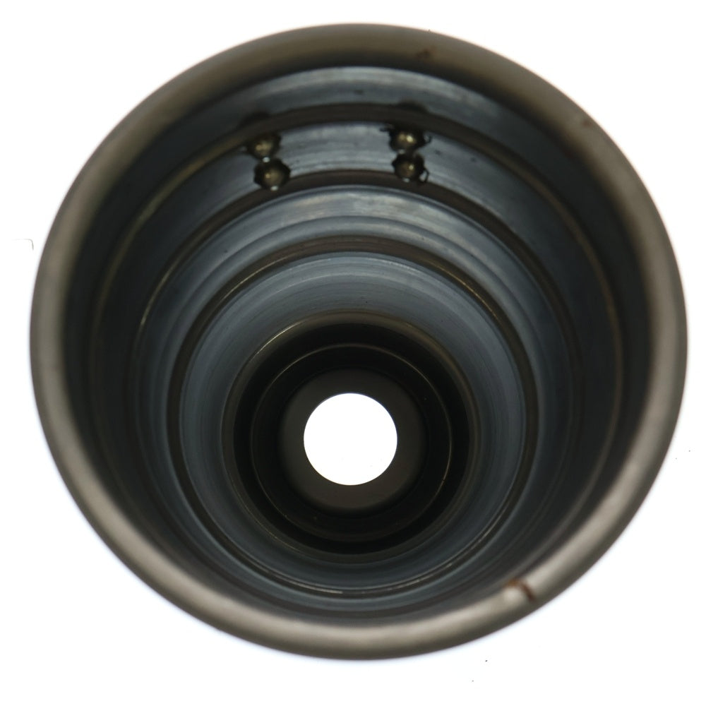 m&m(エムアンドエム) ×MASSES POT TYPE 1 - Chrysails STEEL / SMALL マシス クリサリス 鉄鉢 ポット シルバー