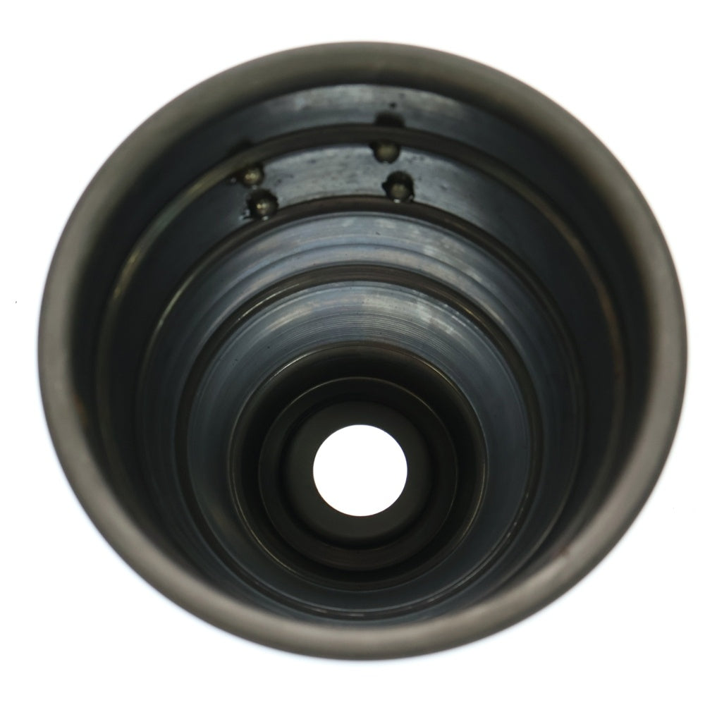 m&m(エムアンドエム) ×MASSES POT TYPE 1 - Chrysails STEEL / SMALL マシス クリサリス 鉄鉢 ポット シルバー