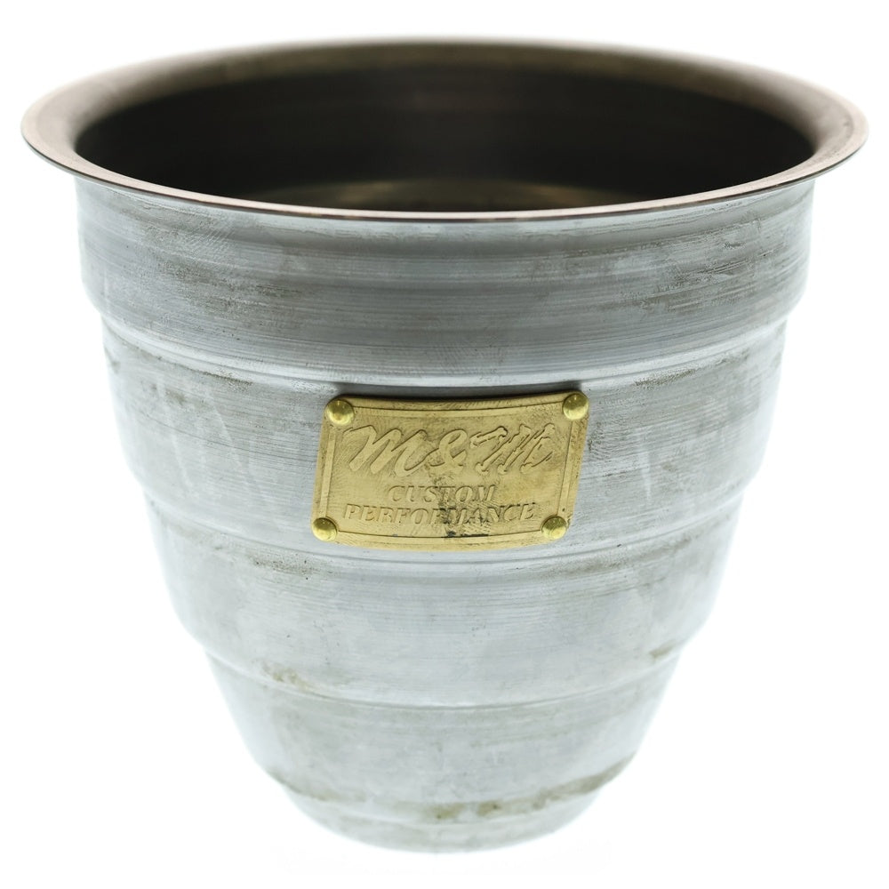 m&m(エムアンドエム) ×MASSES POT TYPE 1 - Chrysails STEEL / SMALL マシス クリサリス 鉄鉢 ポット シルバー