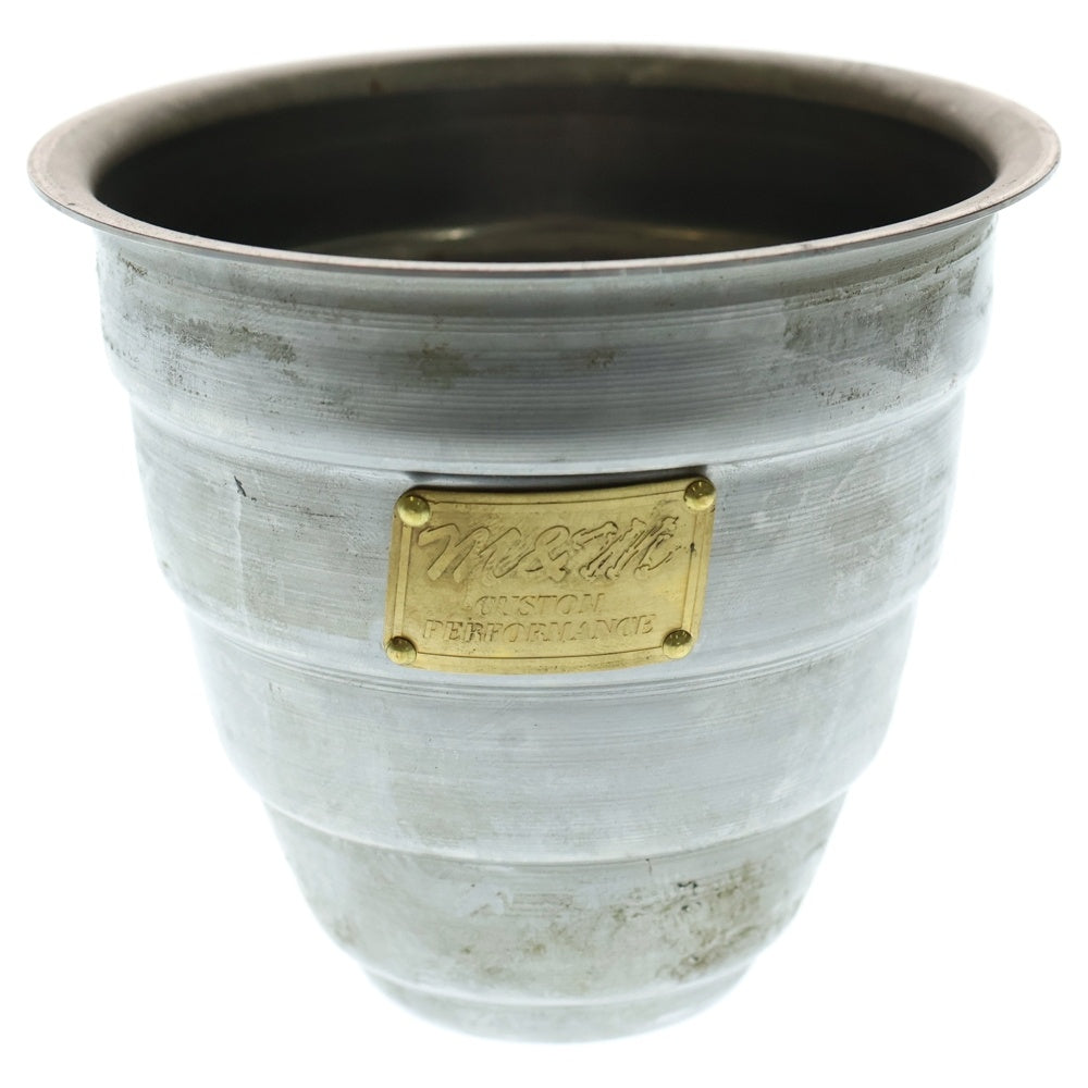 m&m(エムアンドエム) ×MASSES POT TYPE 1 - Chrysails STEEL / SMALL マシス クリサリス 鉄鉢 ポット シルバー