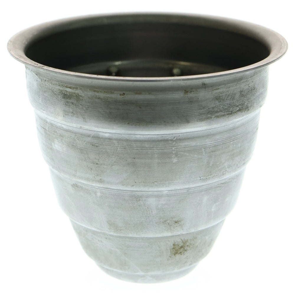 m&m(エムアンドエム) ×MASSES POT TYPE 1 - Chrysails STEEL / SMALL マシス クリサリス 鉄鉢 ポット シルバー