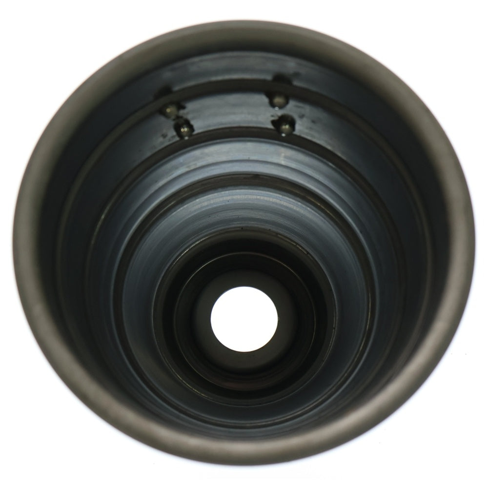 m&m(エムアンドエム) ×MASSES POT TYPE 1 - Chrysails STEEL / SMALL マシス クリサリス 鉄鉢 ポット シルバー