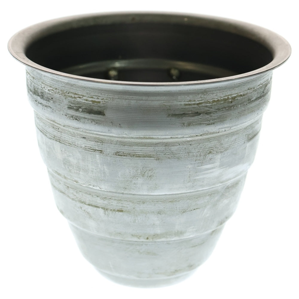 m&m(エムアンドエム) ×MASSES POT TYPE 1 - Chrysails STEEL / SMALL マシス クリサリス 鉄鉢 ポット シルバー