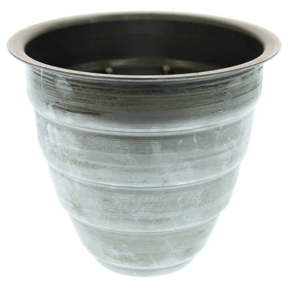 m&m(エムアンドエム) ×MASSES POT TYPE 1 - Chrysails STEEL / SMALL マシス クリサリス 鉄鉢 ポット シルバー