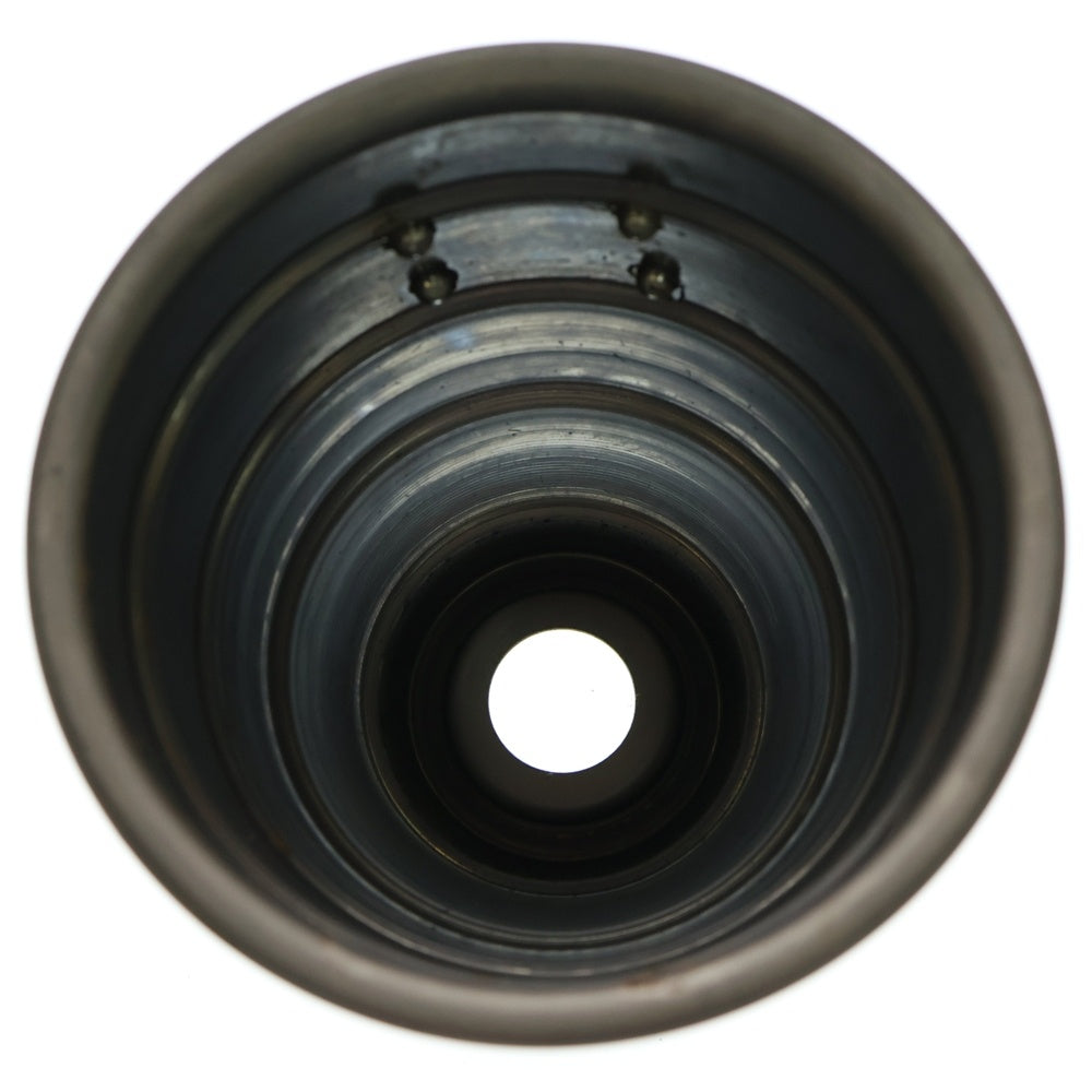 m&m(エムアンドエム) ×MASSES POT TYPE 1 - Chrysails STEEL / SMALL マシス クリサリス 鉄鉢 ポット シルバー