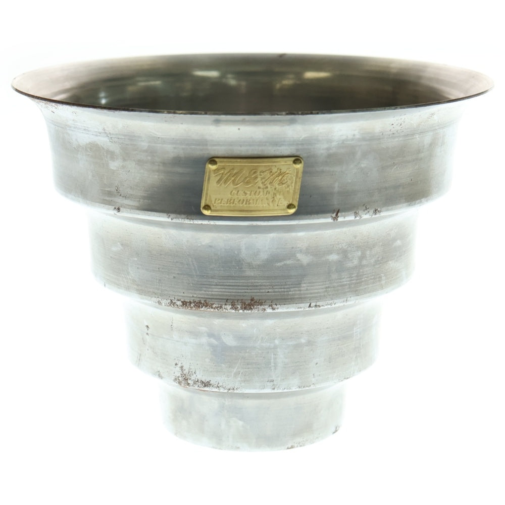 m&m(エムアンドエム) ×MASSES POT TYPE 8 - CLIFF STEEL / MEDIUM マシス クリフ 鉄鉢 ポット シルバー