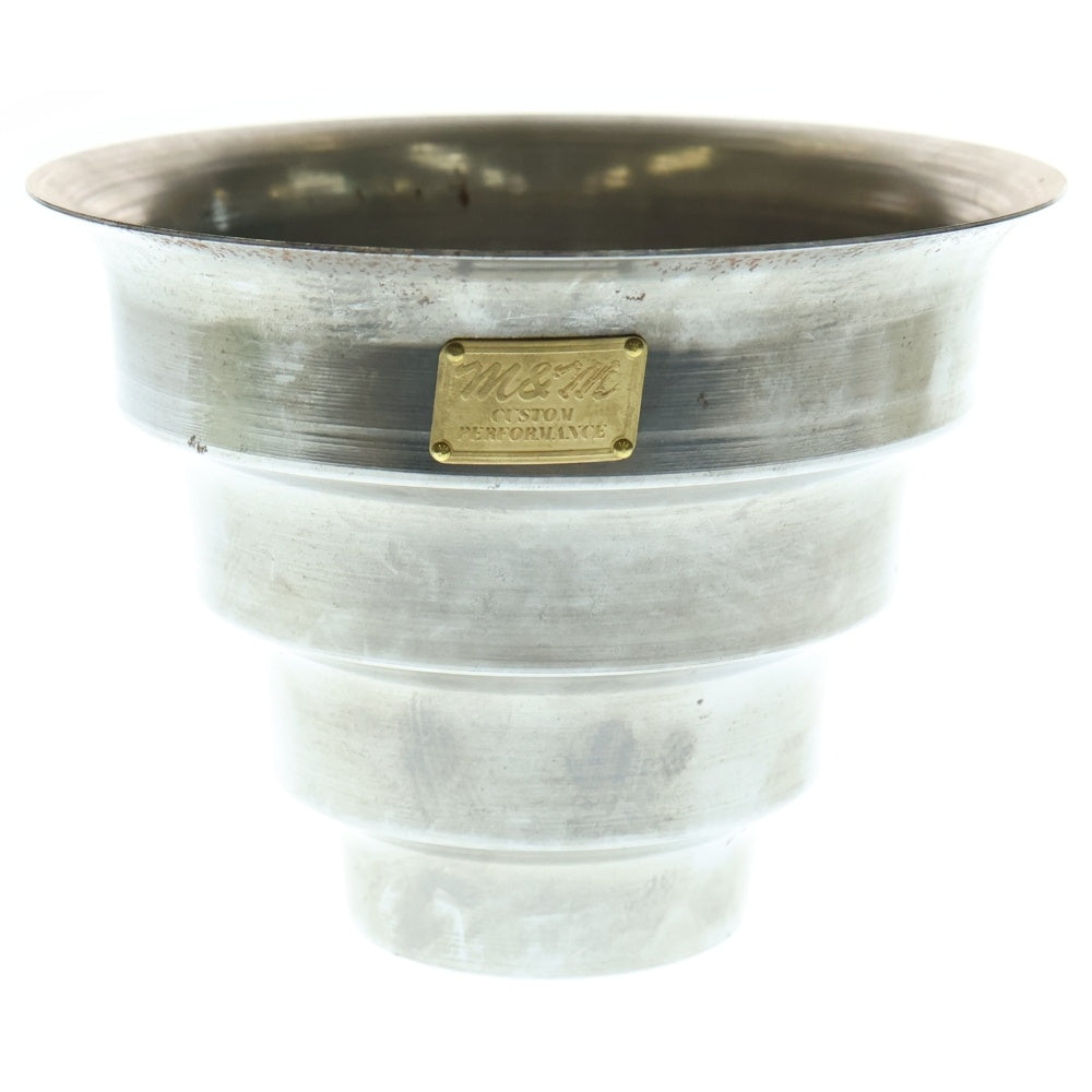 m&m(エムアンドエム) ×MASSES POT TYPE 8 - CLIFF STEEL / MEDIUM マシス クリフ 鉄鉢 ポット シルバー