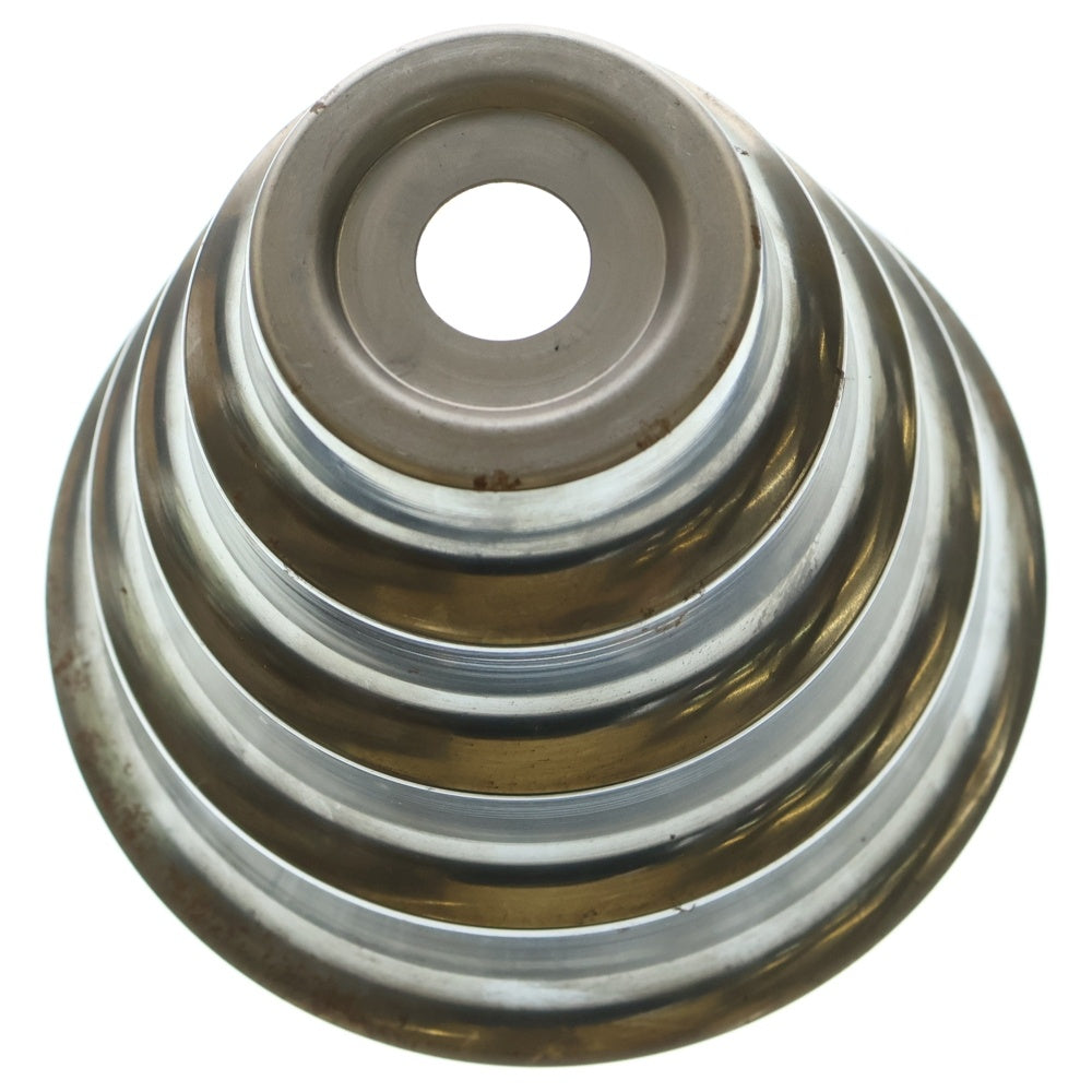 m&m(エムアンドエム) ×MASSES POT TYPE 8 - CLIFF STEEL / MEDIUM マシス クリフ 鉄鉢 ポット シルバー