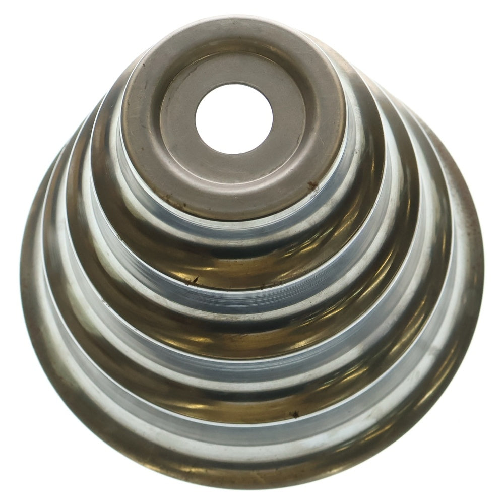 m&m(エムアンドエム) ×MASSES POT TYPE 8 - CLIFF STEEL / MEDIUM マシス クリフ 鉄鉢 ポット シルバー