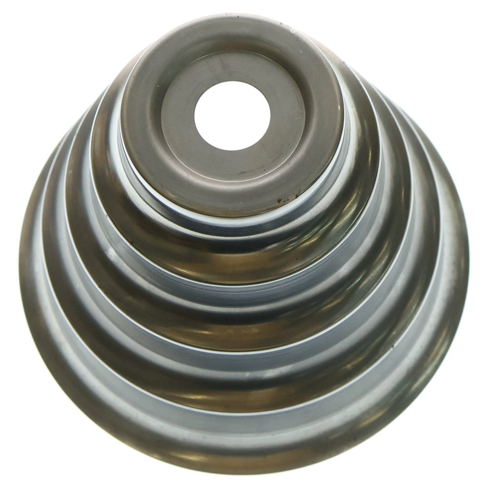 m&m(エムアンドエム) ×MASSES POT TYPE 8 - CLIFF STEEL / MEDIUM マシス クリフ 鉄鉢 ポット シルバー