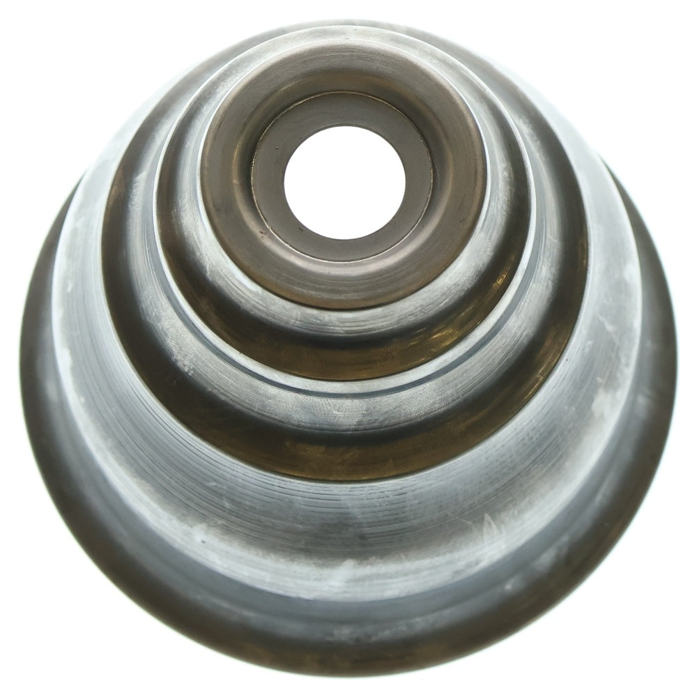 m&m(エムアンドエム) ×MASSES POT TYPE 5 - Conch STEEL / SMALL マシス コンク 鉄鉢 ポット シルバー