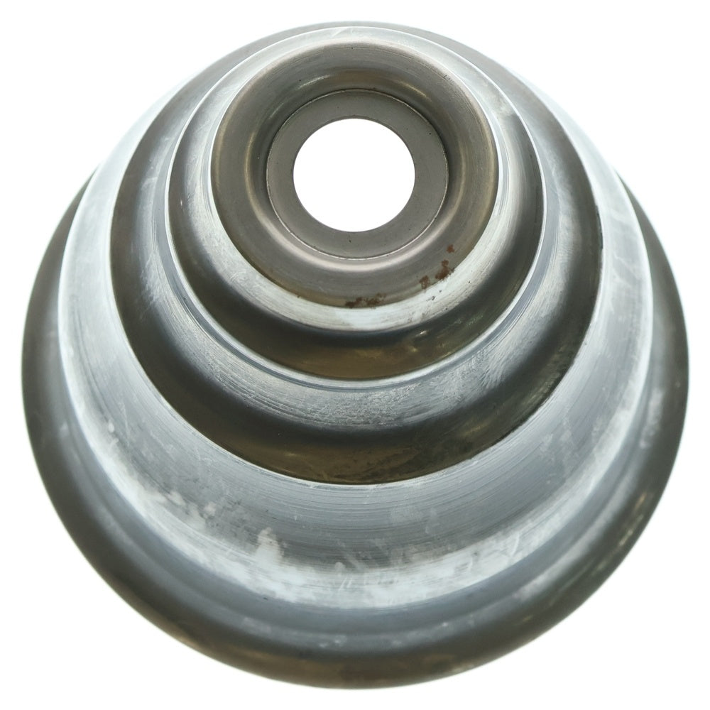 m&m(エムアンドエム) ×MASSES POT TYPE 5 - Conch STEEL / SMALL マシス コンク 鉄鉢 ポット シルバー