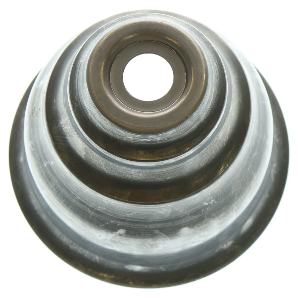 m&m(エムアンドエム) ×MASSES POT TYPE 5 - Conch STEEL / SMALL マシス コンク 鉄鉢 ポット シルバー