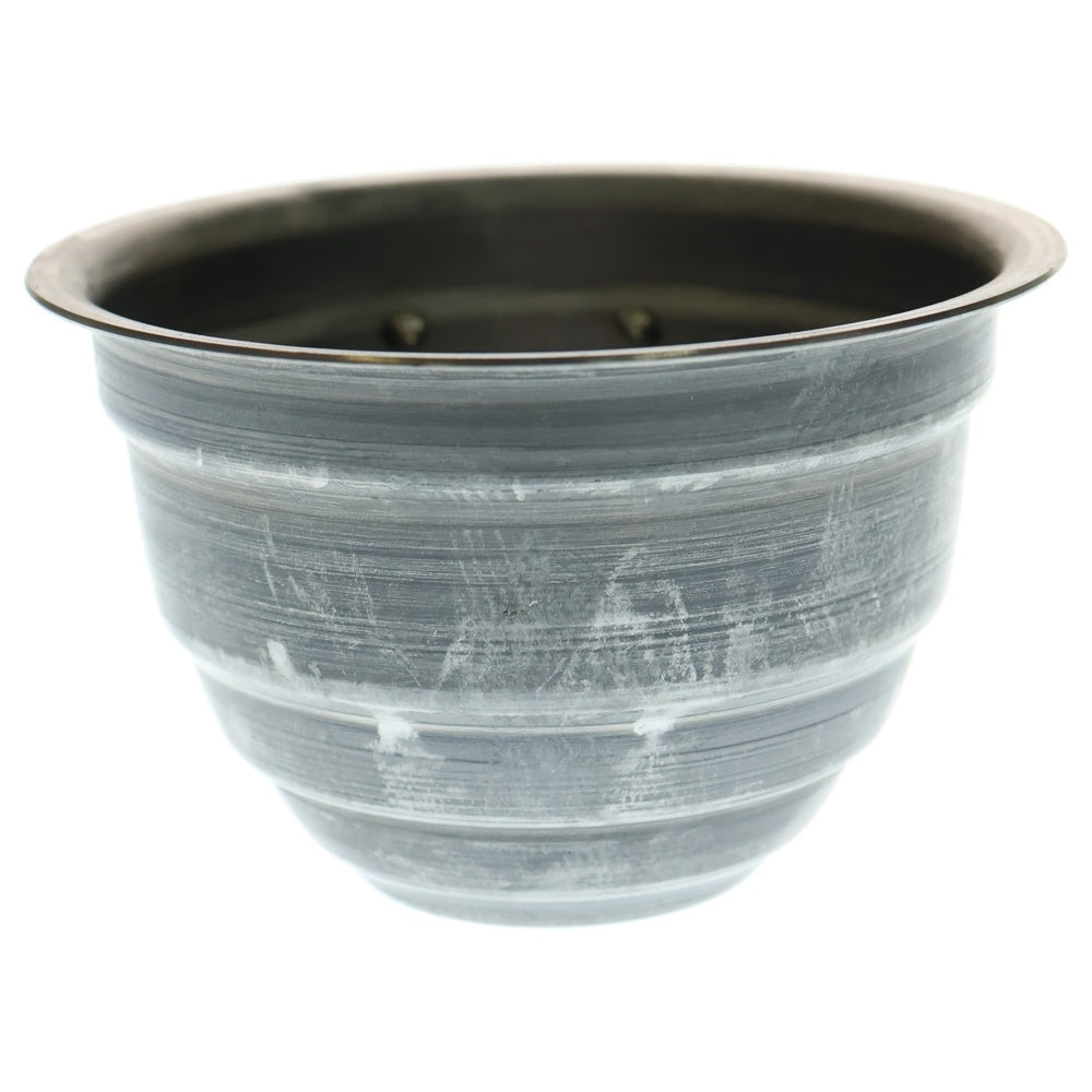 m&m(エムアンドエム) ×MASSES POT TYPE 4 - TERMIT STEEL / SMALL マシス ターミット 鉄鉢 ポット シルバー