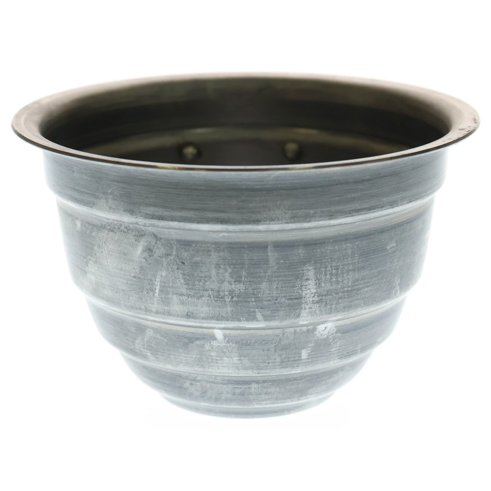 m&m(エムアンドエム) ×MASSES POT TYPE 4 - TERMIT STEEL / SMALL マシス ターミット 鉄鉢 ポット シルバー