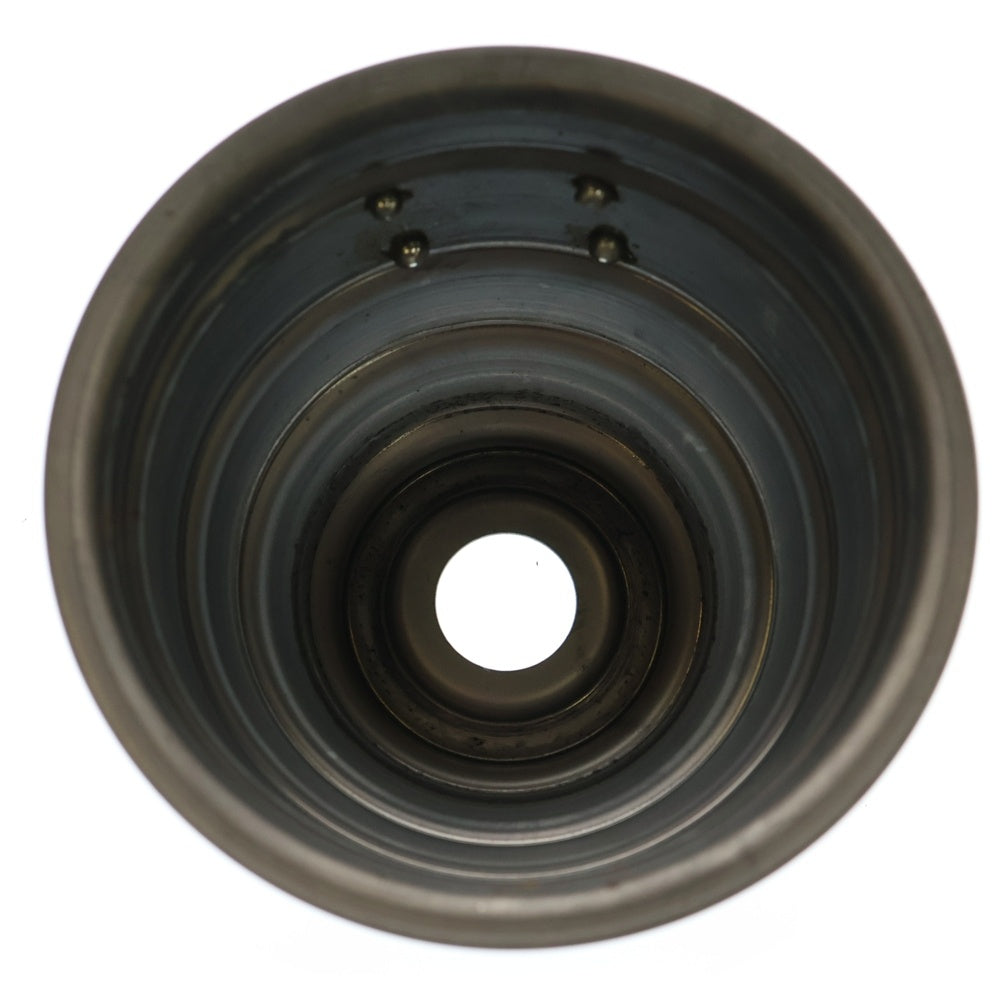 m&m(エムアンドエム) ×MASSES POT TYPE 4 - TERMIT STEEL / SMALL マシス ターミット 鉄鉢 ポット シルバー