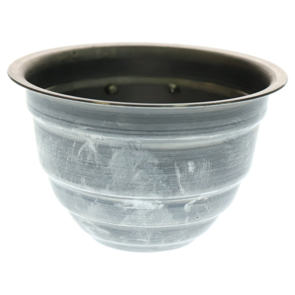 m&m(エムアンドエム) ×MASSES POT TYPE 4 - TERMIT STEEL / SMALL マシス ターミット 鉄鉢 ポット シルバー