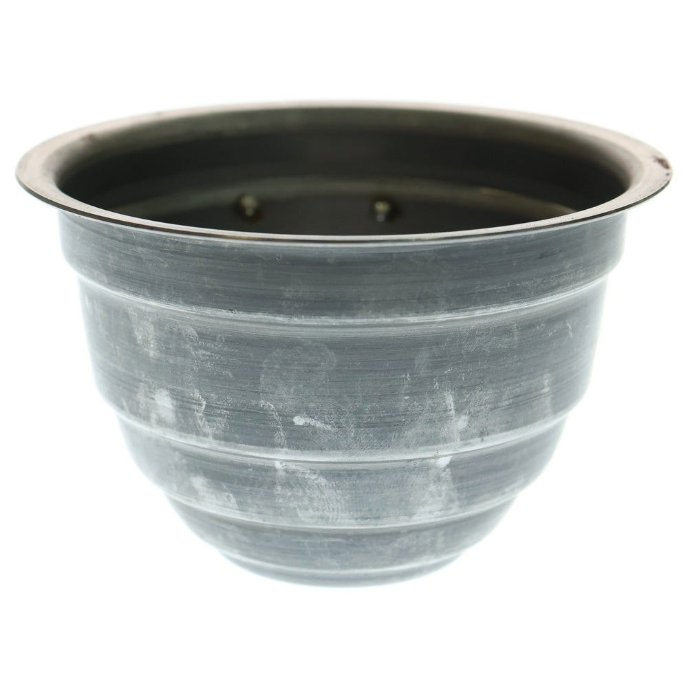 m&m(エムアンドエム) ×MASSES POT TYPE 4 - TERMIT STEEL / SMALL マシス ターミット 鉄鉢 ポット シルバー