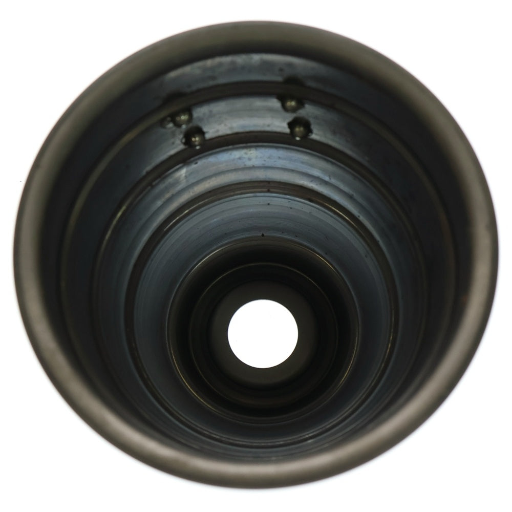 m&m(エムアンドエム) ×MASSES POT TYPE 1 - Chrysails STEEL / SMALL マシス クリサリス 鉄鉢 ポット シルバー