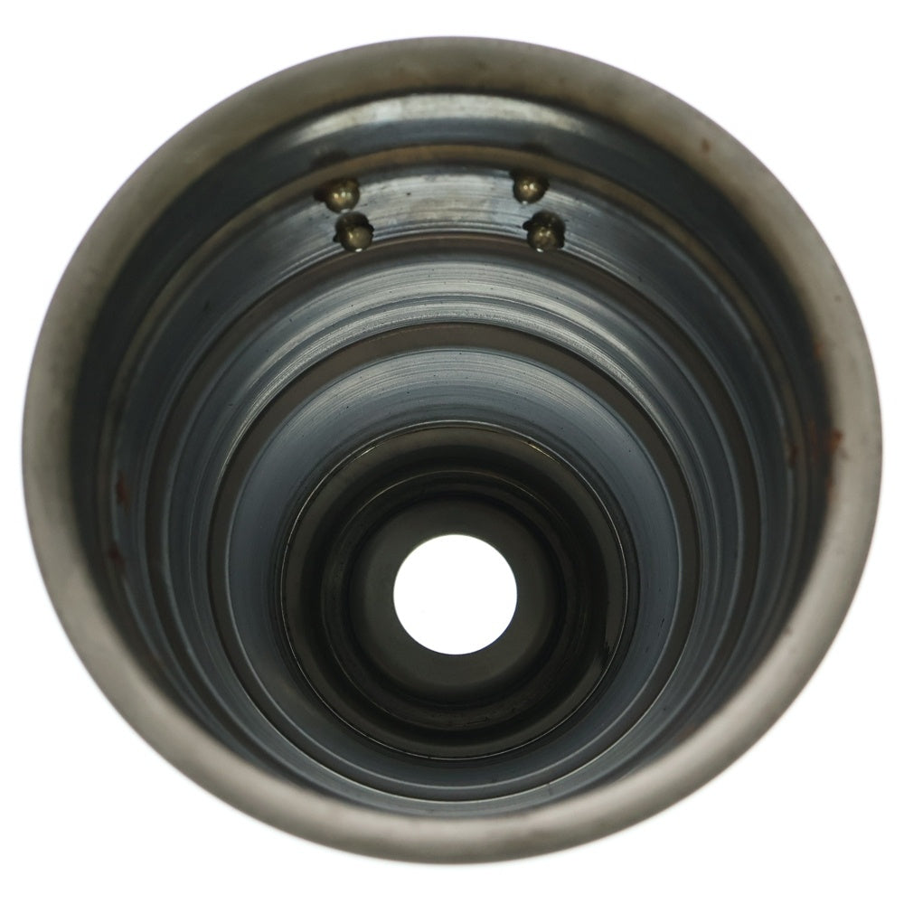 m&m(エムアンドエム) ×MASSES POT TYPE 1 - Chrysails STEEL / SMALL マシス クリサリス 鉄鉢 ポット シルバー