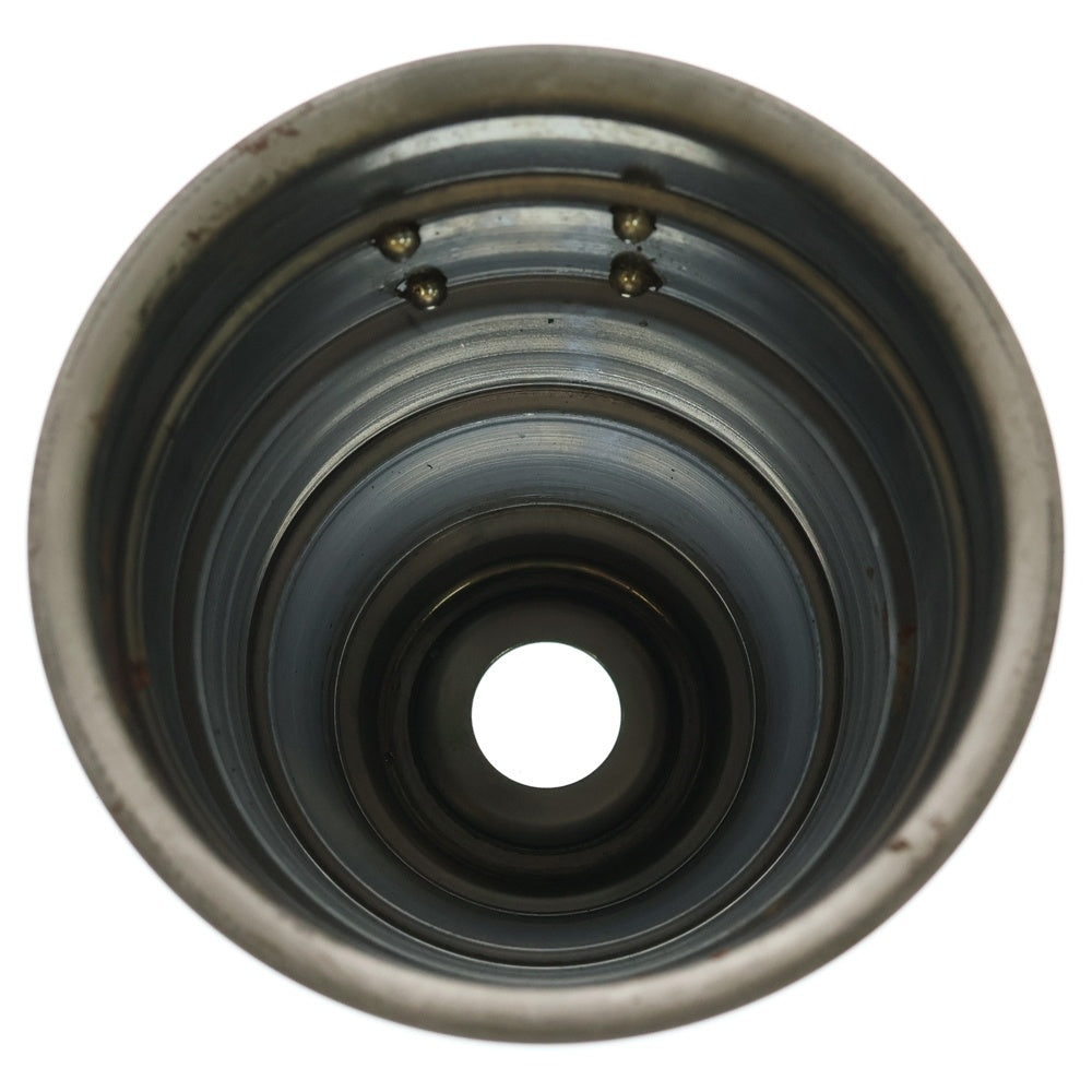 m&m(エムアンドエム) ×MASSES POT TYPE 1 - Chrysails STEEL / SMALL マシス クリサリス 鉄鉢 ポット シルバー