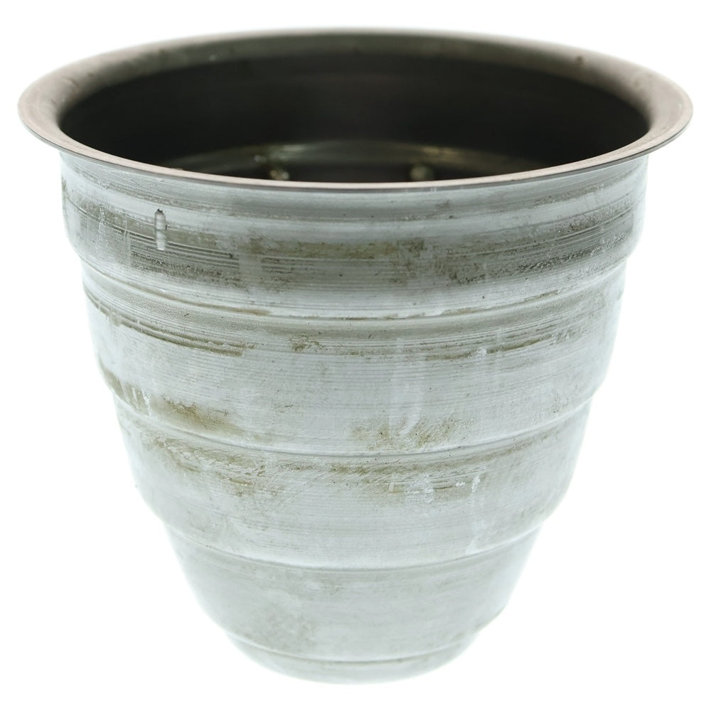 m&m(エムアンドエム) ×MASSES POT TYPE 1 - Chrysails STEEL / SMALL マシス クリサリス 鉄鉢 ポット シルバー