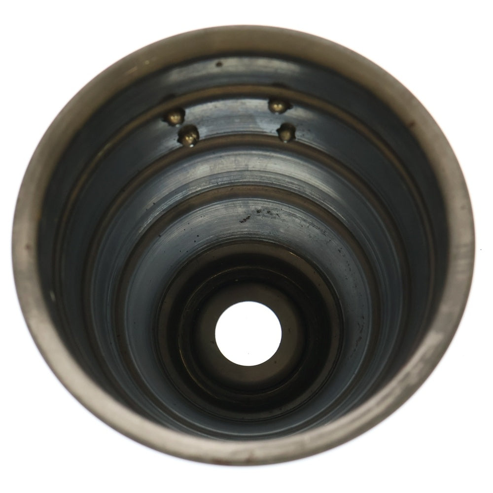 m&m(エムアンドエム) ×MASSES POT TYPE 1 - Chrysails STEEL / SMALL マシス クリサリス 鉄鉢 ポット シルバー