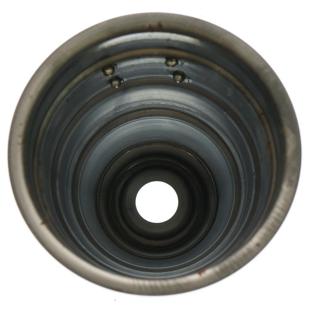 m&m(エムアンドエム) ×MASSES POT TYPE 1 - Chrysails STEEL / SMALL マシス クリサリス 鉄鉢 ポット シルバー