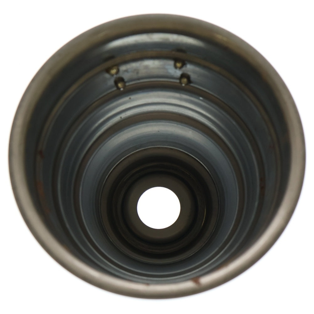 m&m(エムアンドエム) ×MASSES POT TYPE 1 - Chrysails STEEL / SMALL マシス クリサリス 鉄鉢 ポット シルバー