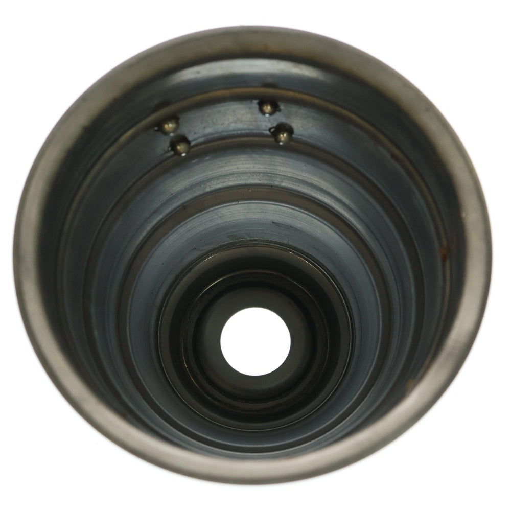 m&m(エムアンドエム) ×MASSES POT TYPE 1 - Chrysails STEEL / SMALL マシス クリサリス 鉄鉢 ポット シルバー