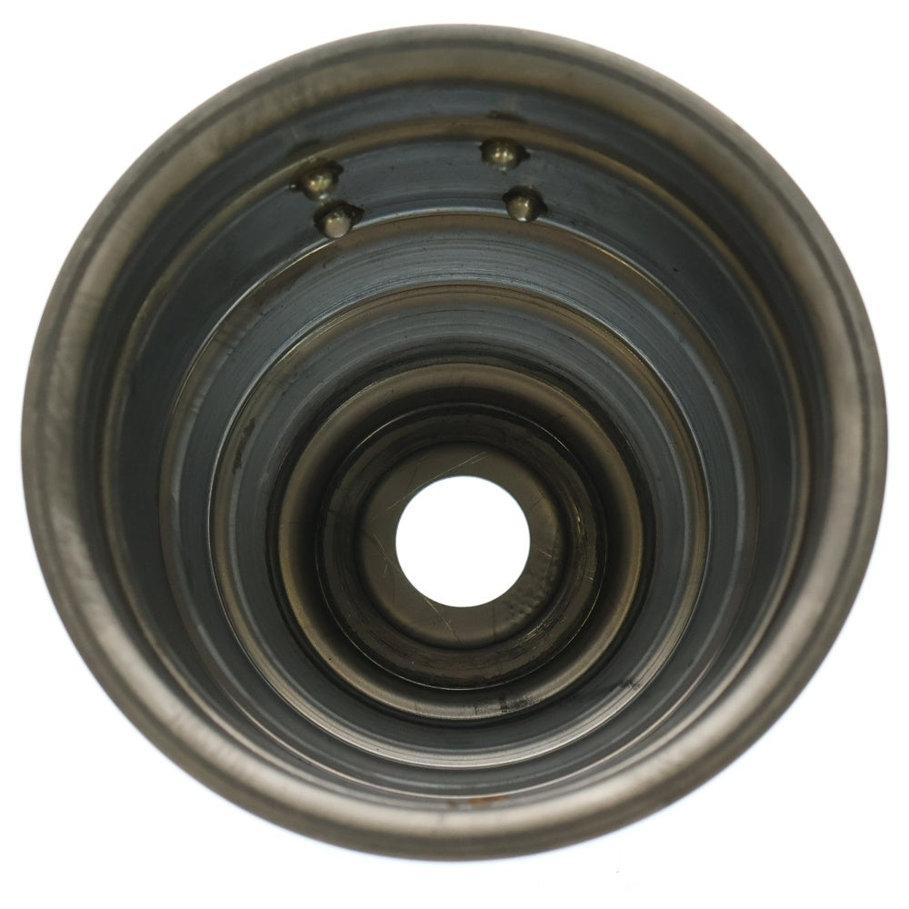 m&m(エムアンドエム) ×MASSES POT TYPE 4 - TERMIT STEEL / SMALL マシス ターミット 鉄鉢 ポット シルバー