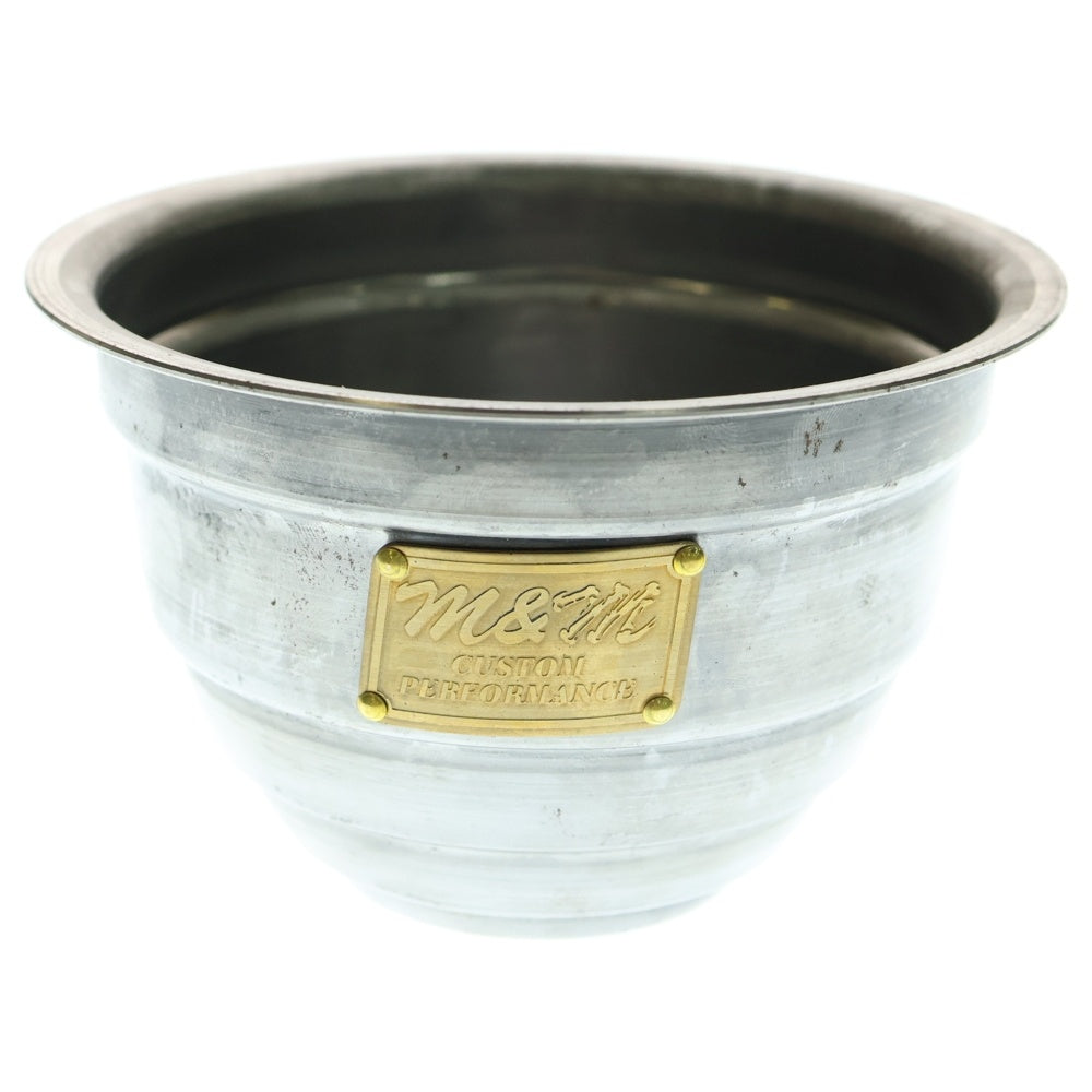 m&m(エムアンドエム) ×MASSES POT TYPE 4 - TERMIT STEEL / SMALL マシス ターミット 鉄鉢 ポット シルバー