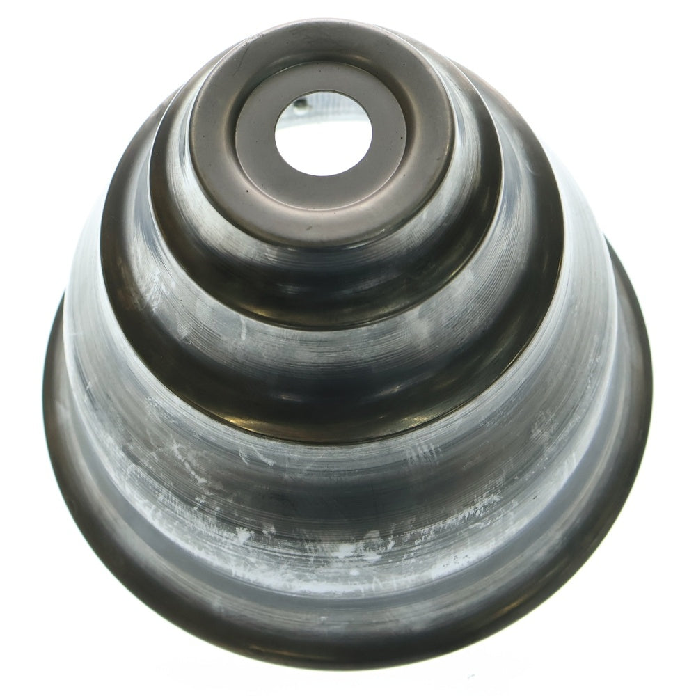 m&m(エムアンドエム) ×MASSES POT TYPE 5 - Conch STEEL / MEDIUM マシス コンク 鉄鉢 ポット シルバー