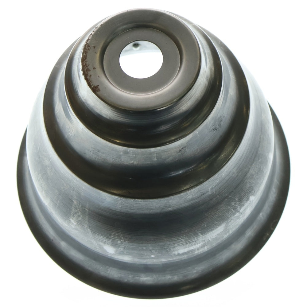 m&m(エムアンドエム) ×MASSES POT TYPE 5 - Conch STEEL / MEDIUM マシス コンク 鉄鉢 ポット シルバー