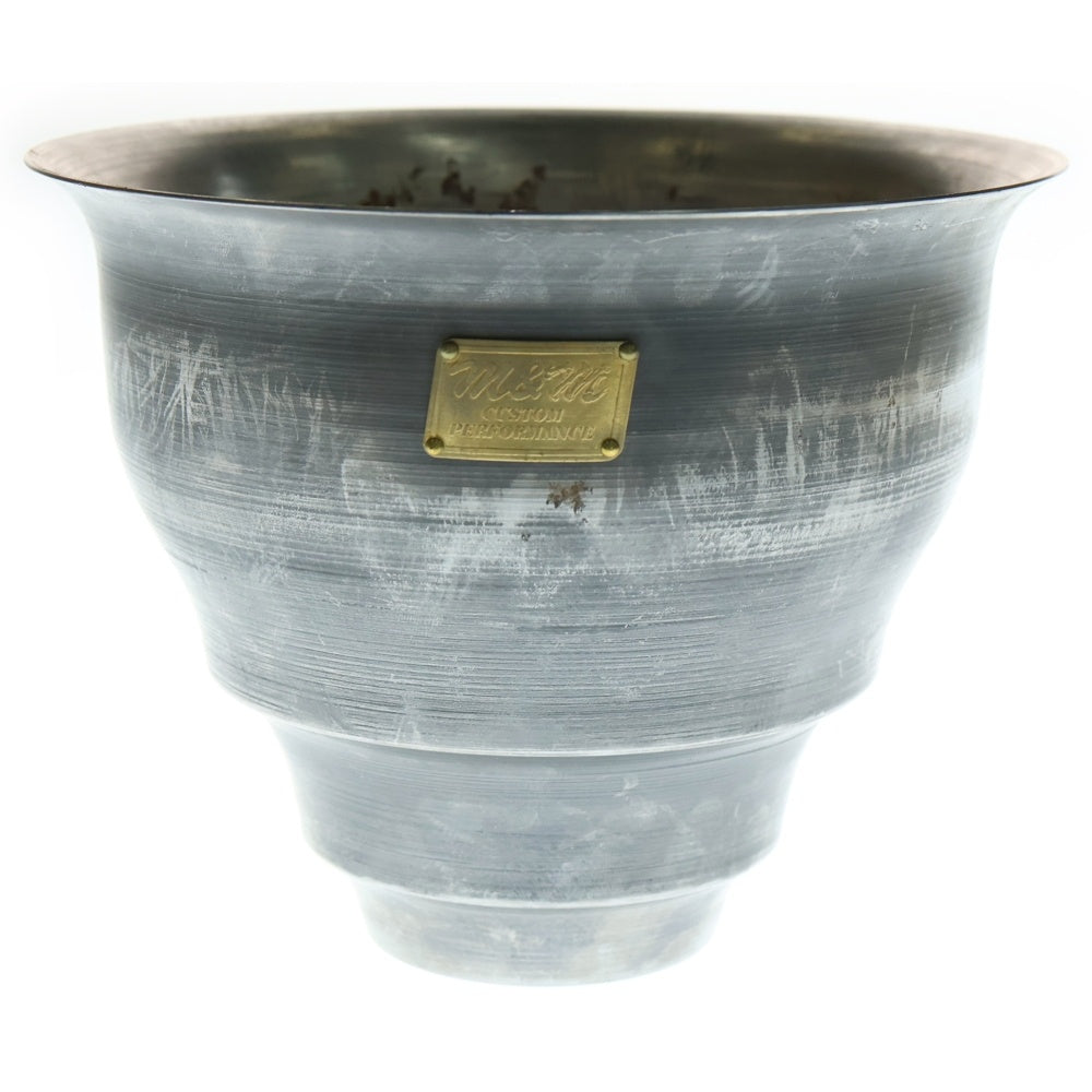 m&m(エムアンドエム) ×MASSES POT TYPE 5 - Conch STEEL / MEDIUM マシス コンク 鉄鉢 ポット シルバー