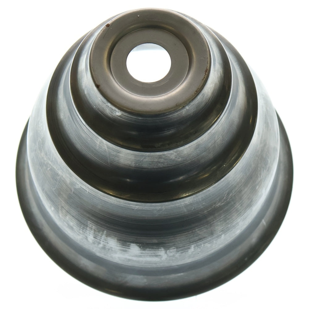 m&m(エムアンドエム) ×MASSES POT TYPE 5 - Conch STEEL / MEDIUM マシス コンク 鉄鉢 ポット シルバー