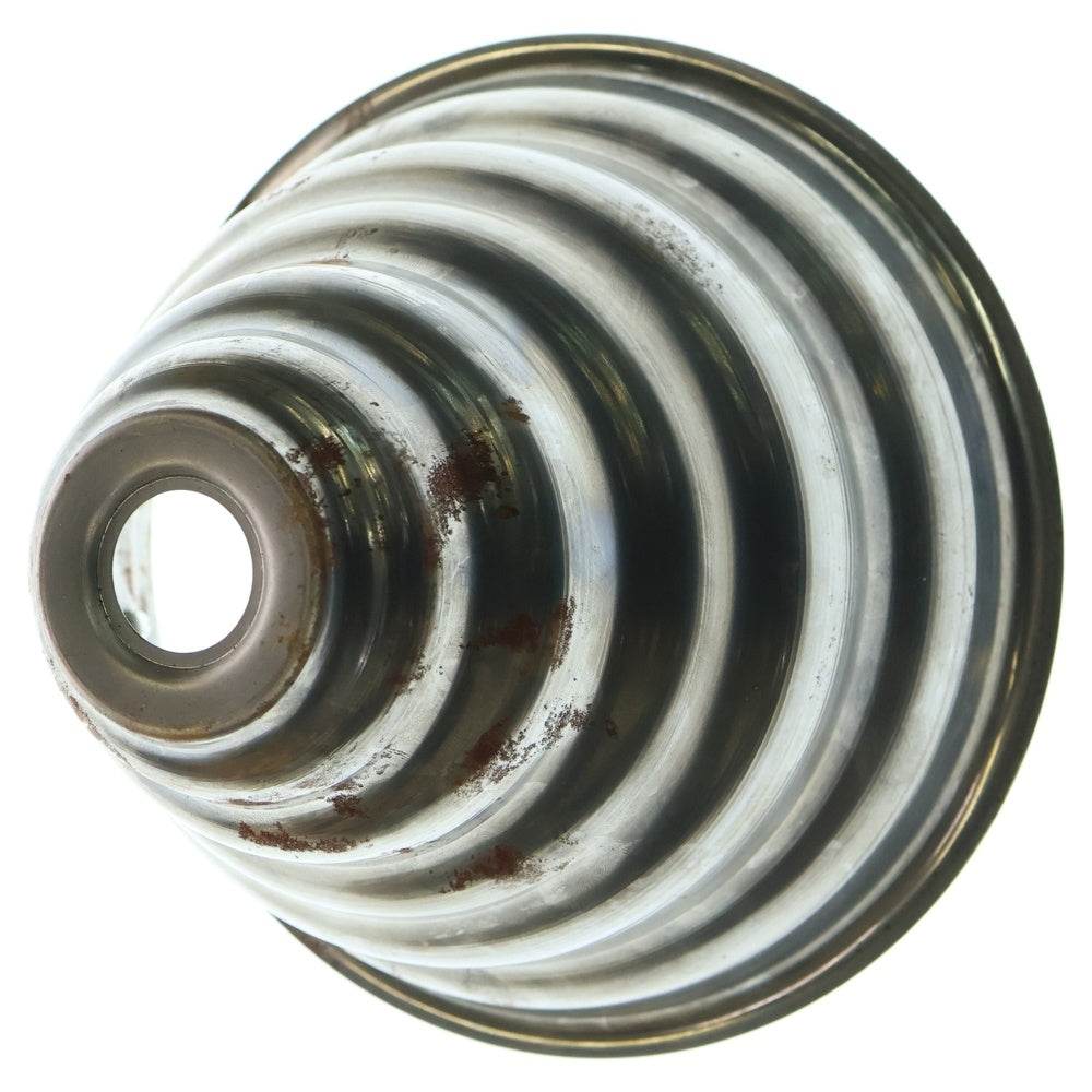 m&m(エムアンドエム) ×MASSES POT TYPE 6 - Bibendum STEEL / MEDIUM マシス ビバンダム 鉄鉢 ポット シルバー