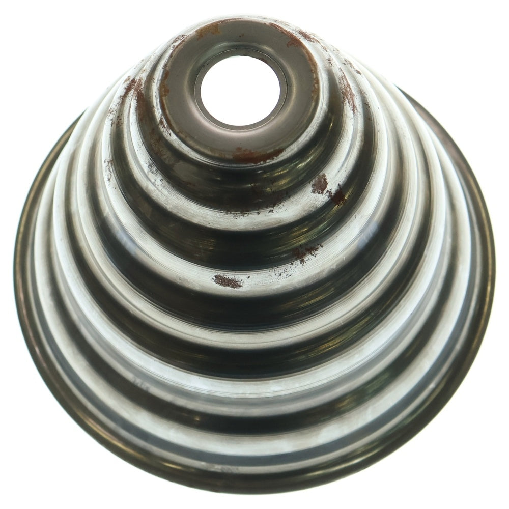 m&m(エムアンドエム) ×MASSES POT TYPE 6 - Bibendum STEEL / MEDIUM マシス ビバンダム 鉄鉢 ポット シルバー