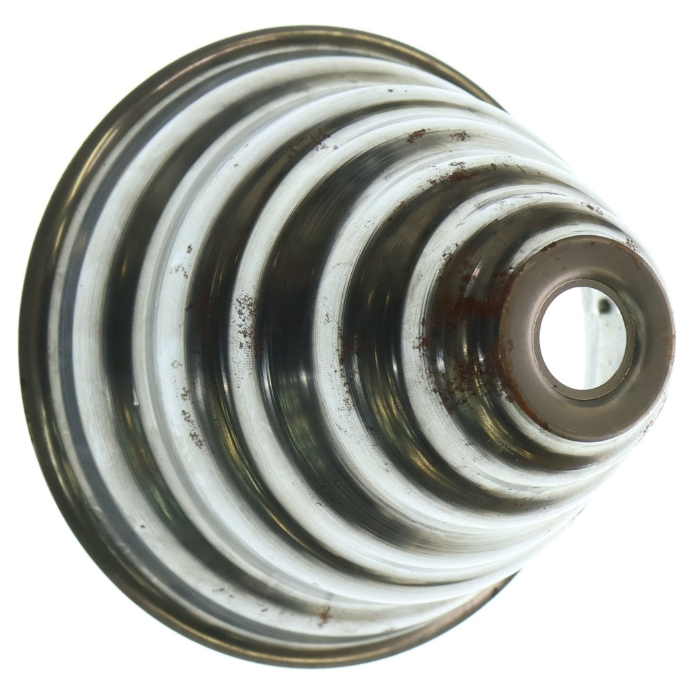 m&m(エムアンドエム) ×MASSES POT TYPE 6 - Bibendum STEEL / MEDIUM マシス ビバンダム 鉄鉢 ポット シルバー