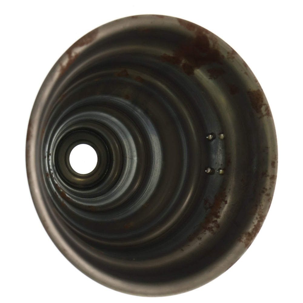 m&m(エムアンドエム) ×MASSES POT TYPE 6 - Bibendum STEEL / MEDIUM マシス ビバンダム 鉄鉢 ポット シルバー