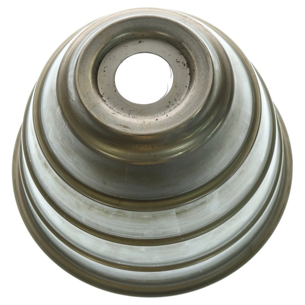 m&m(エムアンドエム) ×MASSES POT TYPE 4 - TERMIT STEEL / LARGE マシス ターミット 鉄鉢 ポット シルバー