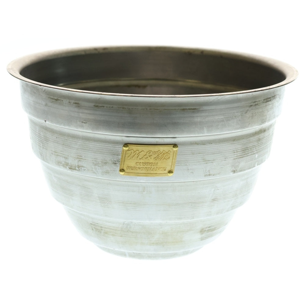 m&m(エムアンドエム) ×MASSES POT TYPE 4 - TERMIT STEEL / LARGE マシス ターミット 鉄鉢 ポット シルバー